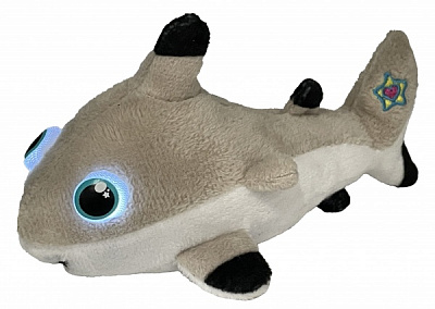 М'яка іграшка BeverHills Night Buddies малюк Акула, 13 cm (см) 13 см сірий 1006-BB-5024