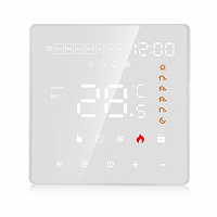 Терморегулятор для теплої підлоги In-Therm СЕНСОРНИЙ PT 081 WHITE - БІЛОГО КОЛЬОРУ