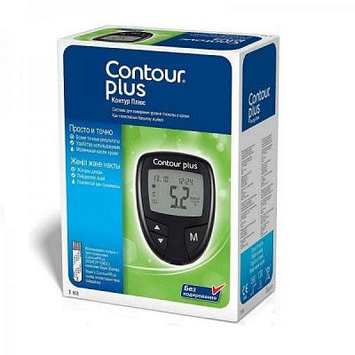 Глюкометр Contour Plus 