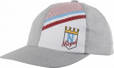 Кепка для мальчиков Pampona 21 L 21 р.54 серый 