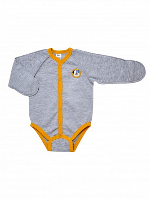Боди для мальчика Smil 102756 р.62 серый меланж 102756 