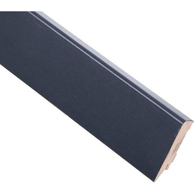 Плинтус МДФ ОМиС на кляймер графит 19x80x2400 мм