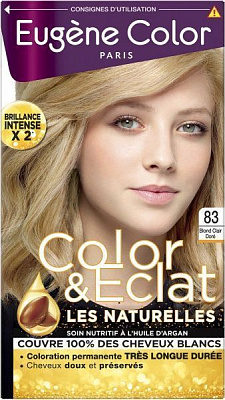 Стойкая крем-краска Eugene Color Naturelles № 83 светлый блондин золотистый 115 мл