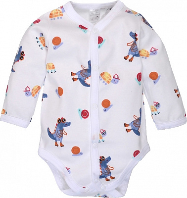 Полукомбинезон для мальчика Татошка р.62 белый 1406251бкр 