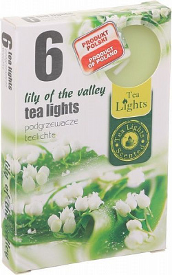 Свеча ароматизированная Ландыш 6 шт. Admit