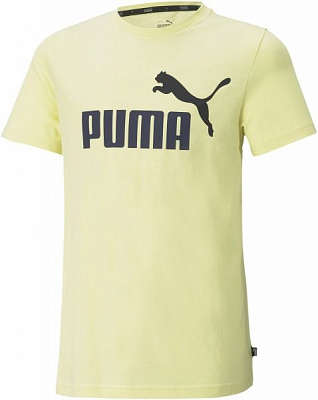 Футболка Puma ESS+ 2 Col Logo Tee 58698540 164 жовтий
