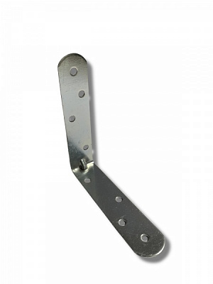 Кутник монтажний перфорований B&G L-подібний 80x80x20 мм 1,5 мм