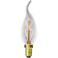 Лампа розжарювання  EUROLAMP ArtDeco dimmable BXS35 40 Вт E14 2700 К 240 В прозора CW-40142(deco)