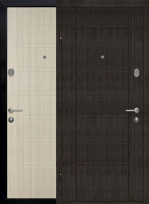 Дверь входная TM Riccardi Лагуна Стандарт дуб беленый 2050х860мм левая