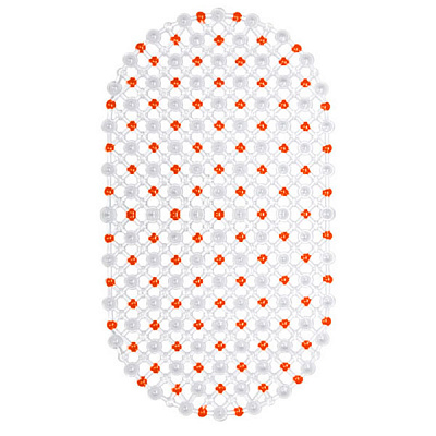 Коврик для ванной Arino оранжевый