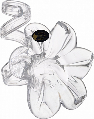 Подсвечник FLOWER 6PT TR CLEAR White cristal