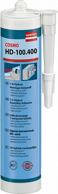 Клей-герметик Weiss (COSMO HD-100.400) 310мл белый