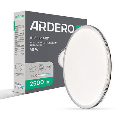 Люстра светодиодная ARDERO Moda 1xLED-модуль белый AL6086ARD MODA 48W