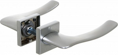 Ручка на розетке Convex 1765 матовый хром