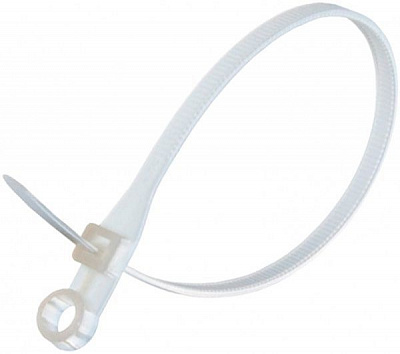 Стяжка под шуруп EMT 200х4,3 мм 100 шт. белый 