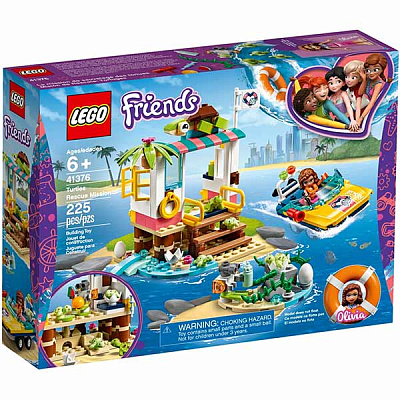 Конструктор Lego Friends Миссия по спасению черепах 41376