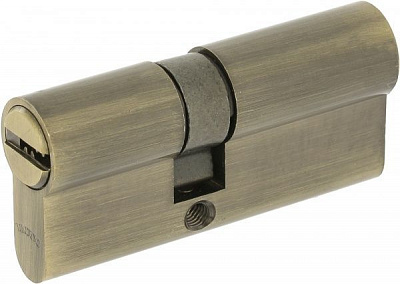 Цилиндр Bruno 30x40 ключ-ключ 68 мм античная латунь