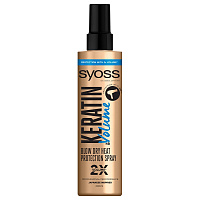 Спрей-термозахист SYOSS KERATIN & VOLUME захист при сушінні феном 200 мл