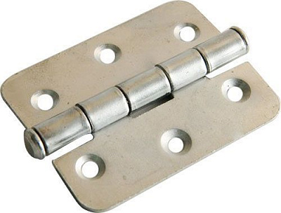 Петля накладная ПН1-5-40 С 40x32x1,5 мм серый универсальная