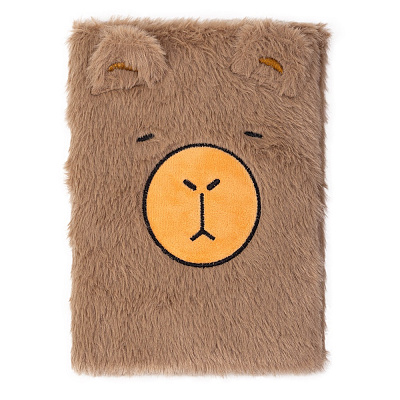 Блокнот плюшевый Forme CAPYBARA 20 А5 80 лист. KIDS Line