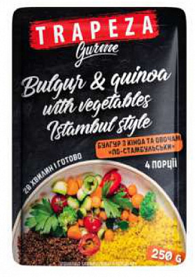 Булгур ТРАПЕЗА с киноа и овощами по-стамбульски 250 г 