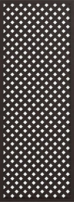 Решітка горіх темний 833x309 під фасад рамковий 920x396