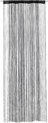 Штора-нити черный 300x280 см La Nuit
