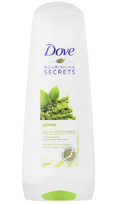 Бальзам-ополіскувач Dove Nourishing Secrets Детокс з чаєм матча і рисовим молоком 350 мл