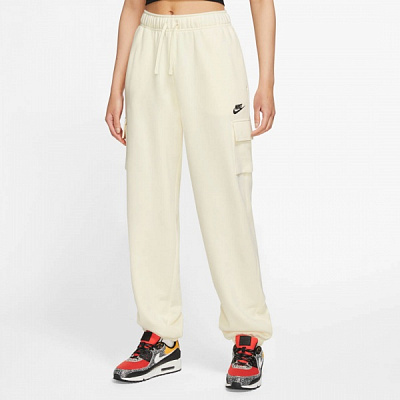 Штани Nike W NSW CLUB FLC MR PANT CARGO DQ5196-113 р. S бежевий
