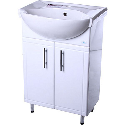 Тумба с умывальником Сансервис Solas SL-56F 56 см белая