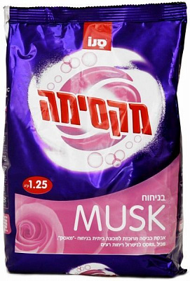 Стиральный порошок для машинной стирки Sano Musk 1,25 кг