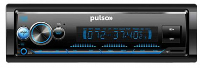 Автомагнитола PULSO RGB, USB, FM, RCA, LCD (P110211)