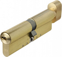 Циліндр Abus KD15 50x50 ключ-вороток 100 мм матова латунь