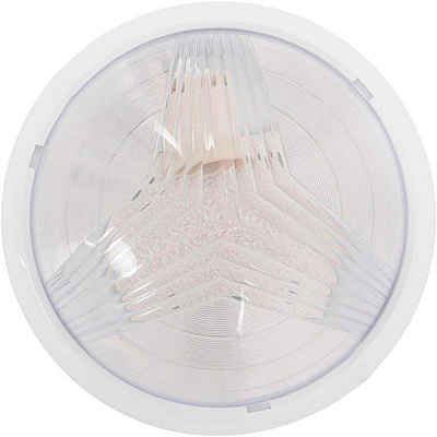 Светильник настенно-потолочный Borsan UFO 1x60 Вт E27 IP20 белый BR.203-01