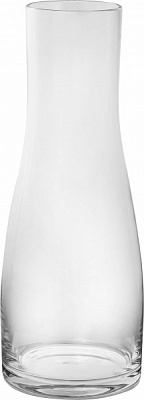 Ваза скляна прозора Leaf 26х10 см Crystal