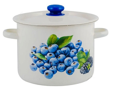 Каструля з кришкою Idilia Лохина 5,5 л молочна