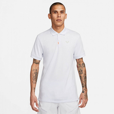 Поло Nike THE POLO DF RAFA SLIM DD8532-085 р.M белый