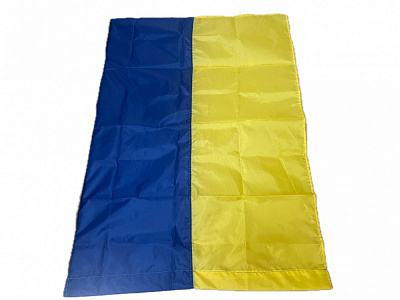 Флаг Украины желто-синий 60х90 см (нейлон)