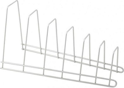 Підставка для кришок Metaltex 361006 Cricket 34x15x18 см металік
