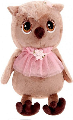 Мягкая игрушка Orange Сова Соня Мис Элегантность 25 см