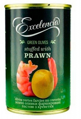 Оливки з Креветками 314мл ТМ EXCELENCIA