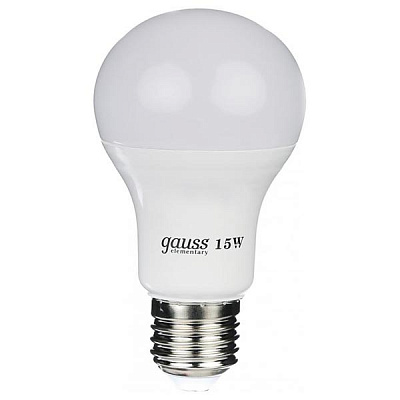 Лампа LED Gauss Elementary A60 20 Вт E27 2700K 2 шт