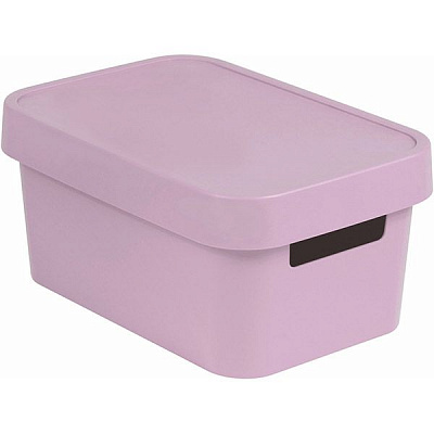 Контейнер із кришкою Curver 229389 Infinity 4,5 л рожевий 120x270x190 мм