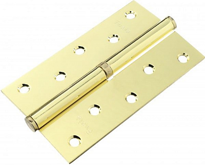 Петля съемная Fuxia 125x31x2,5 мм полированная латунь левая 2 шт