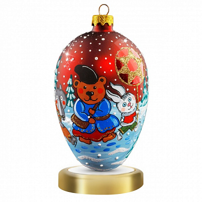 Елочная игрушка Сказочные иллюстрации 13 см разноцветный FI004