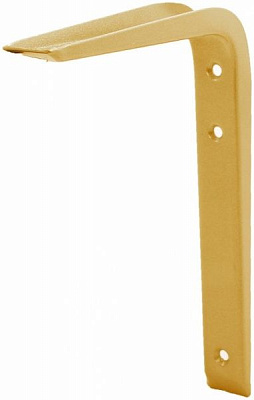 Кронштейн  стальной кантиливер 200x150 мм золотой