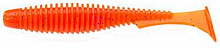 Приманки для ловли рыбы FishUp U-Shad 2 50 мм 10 шт. #049 - Orange Pumpkin/Black