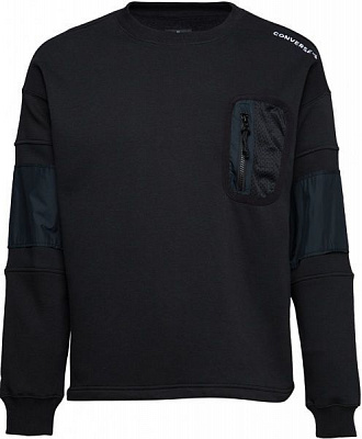 Свитшот Converse 10017908-001 р. M черный