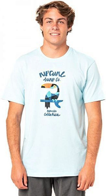 Футболка Rip Curl Destination Animals CTESS5-1080 р. S светло-синий