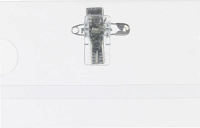 Бейдж горизонтальный 5,5 х 9 см 4-343